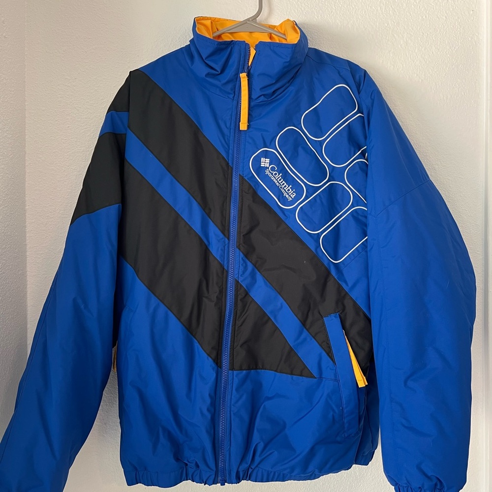 Columbia Yellow and Blue Jacket